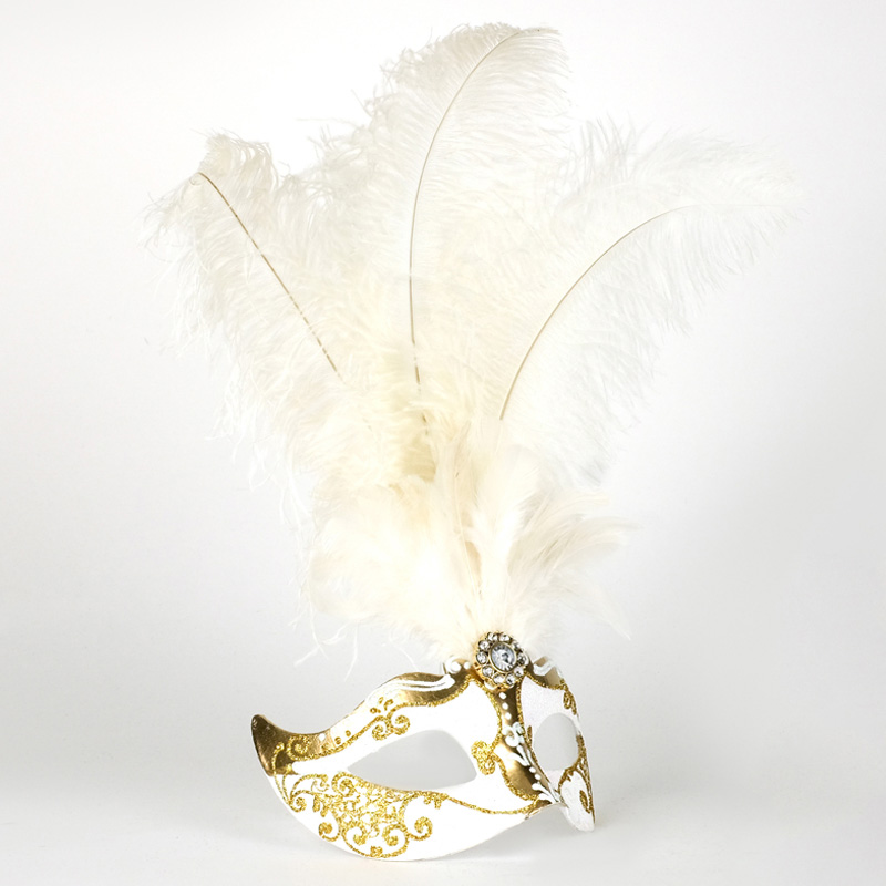 Piume Stella - Gold & White