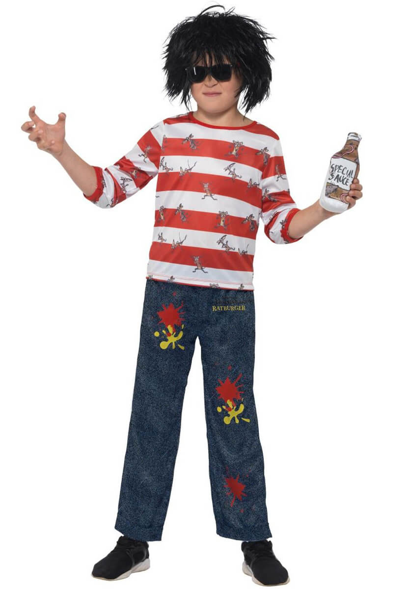 David Walliams Deluxe Ratburger Costume