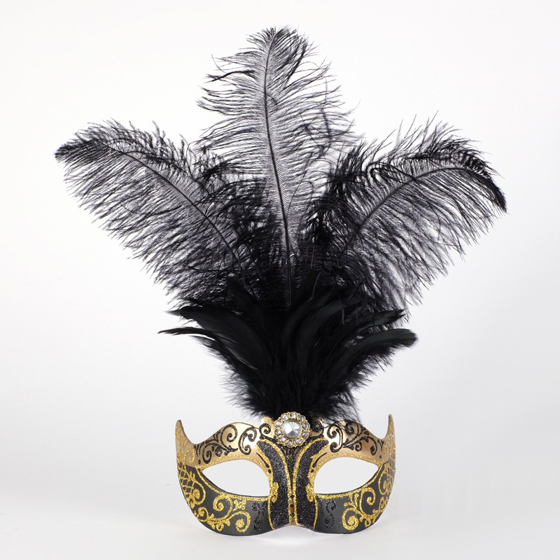 Piume Stella - Gold & Black