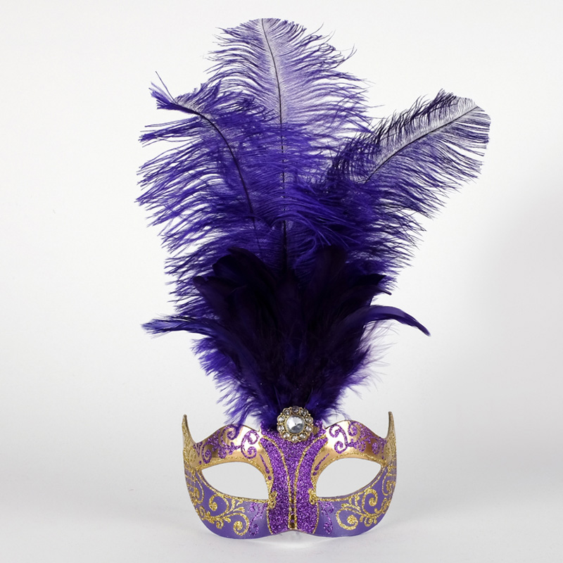 Piume Stella - Gold & Purple