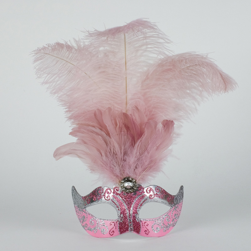 Piume Stella - Silver & Pink