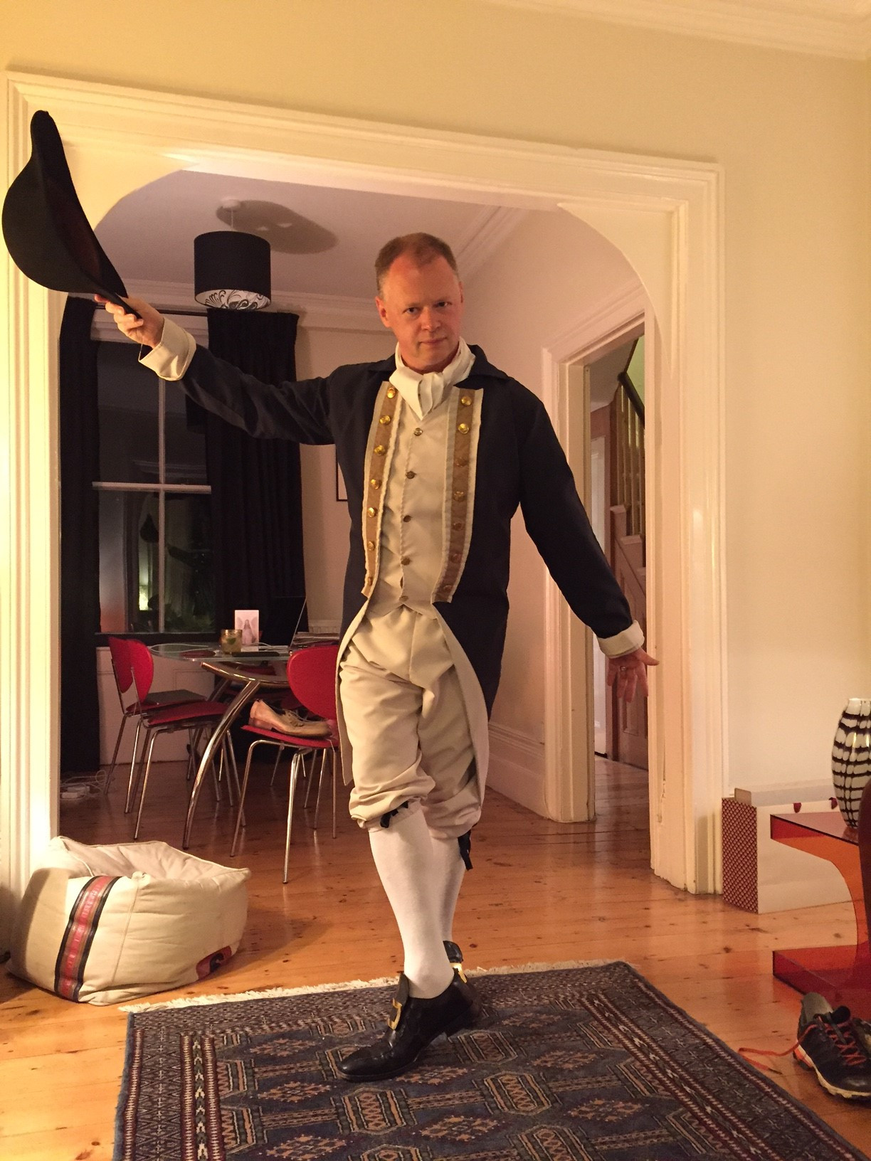 Regency Naval Man (Blue & Cream)