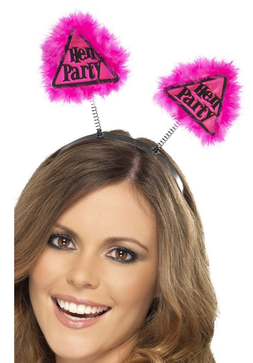 Hen Party Warning Boppers, Pink