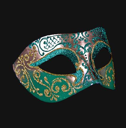 Colombina Settecento - Silver & Green